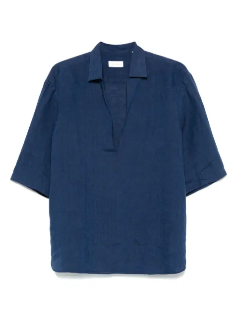 Tagliatore camisa de lino