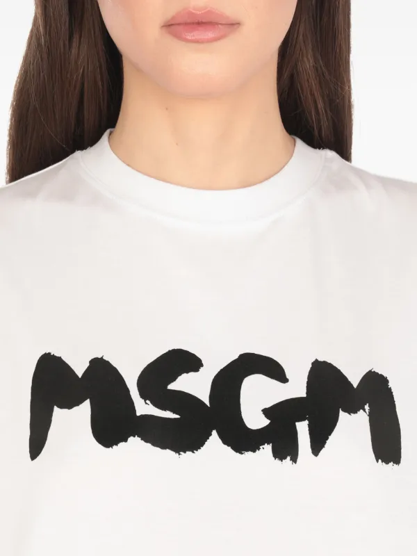 logo-print T-shirt