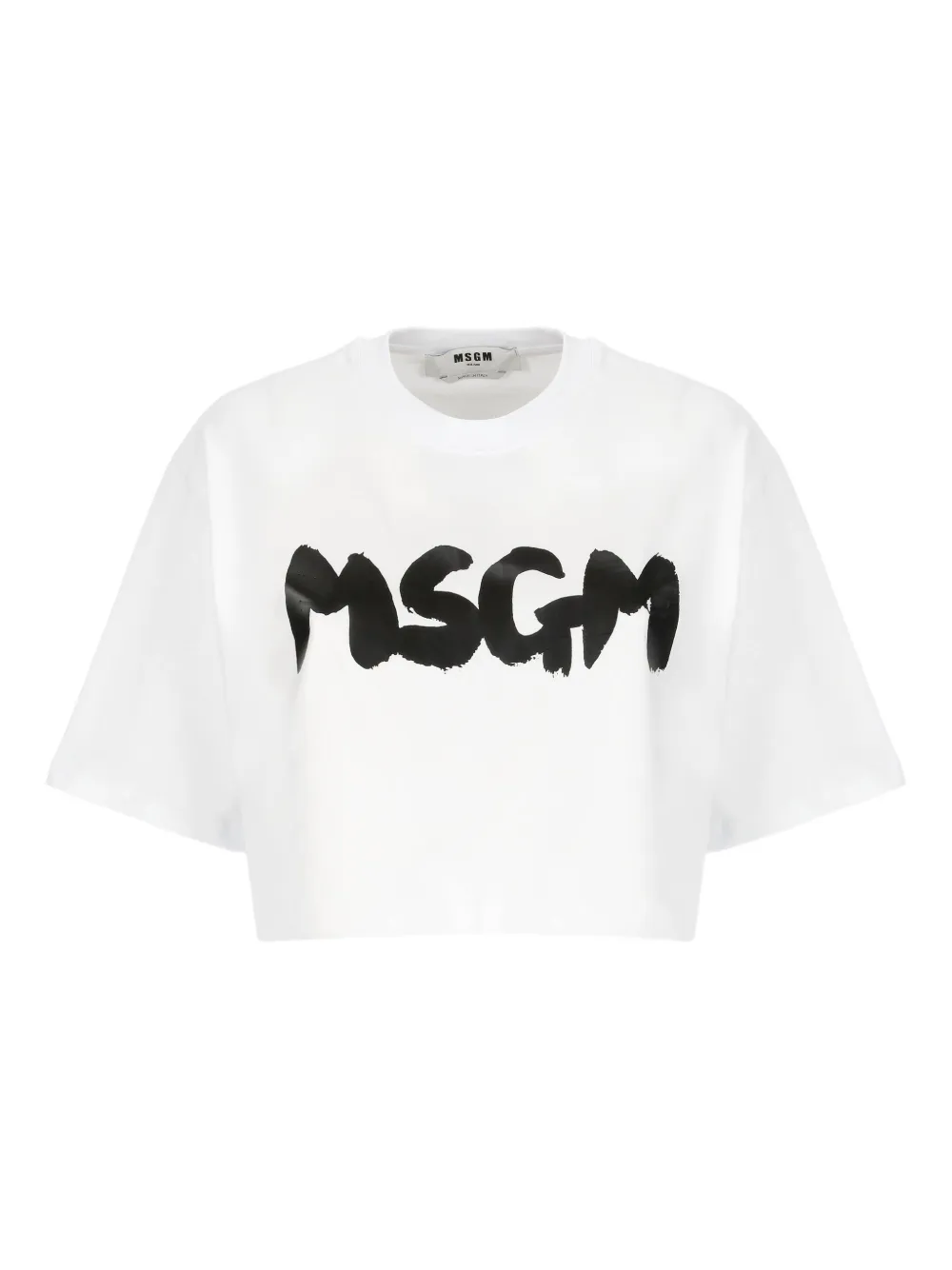 MSGM T-shirt met logoprint Wit
