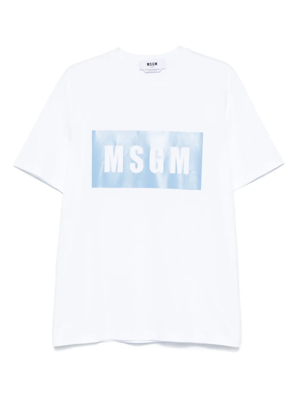 MSGM logo-print T-shirt | White | Image 1