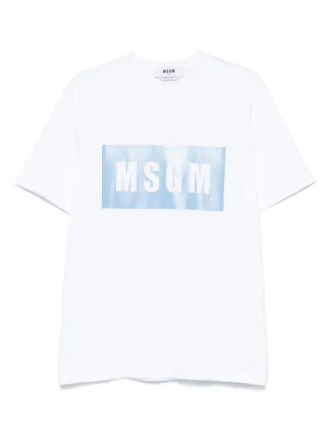 MSGM logo-print T-shirt