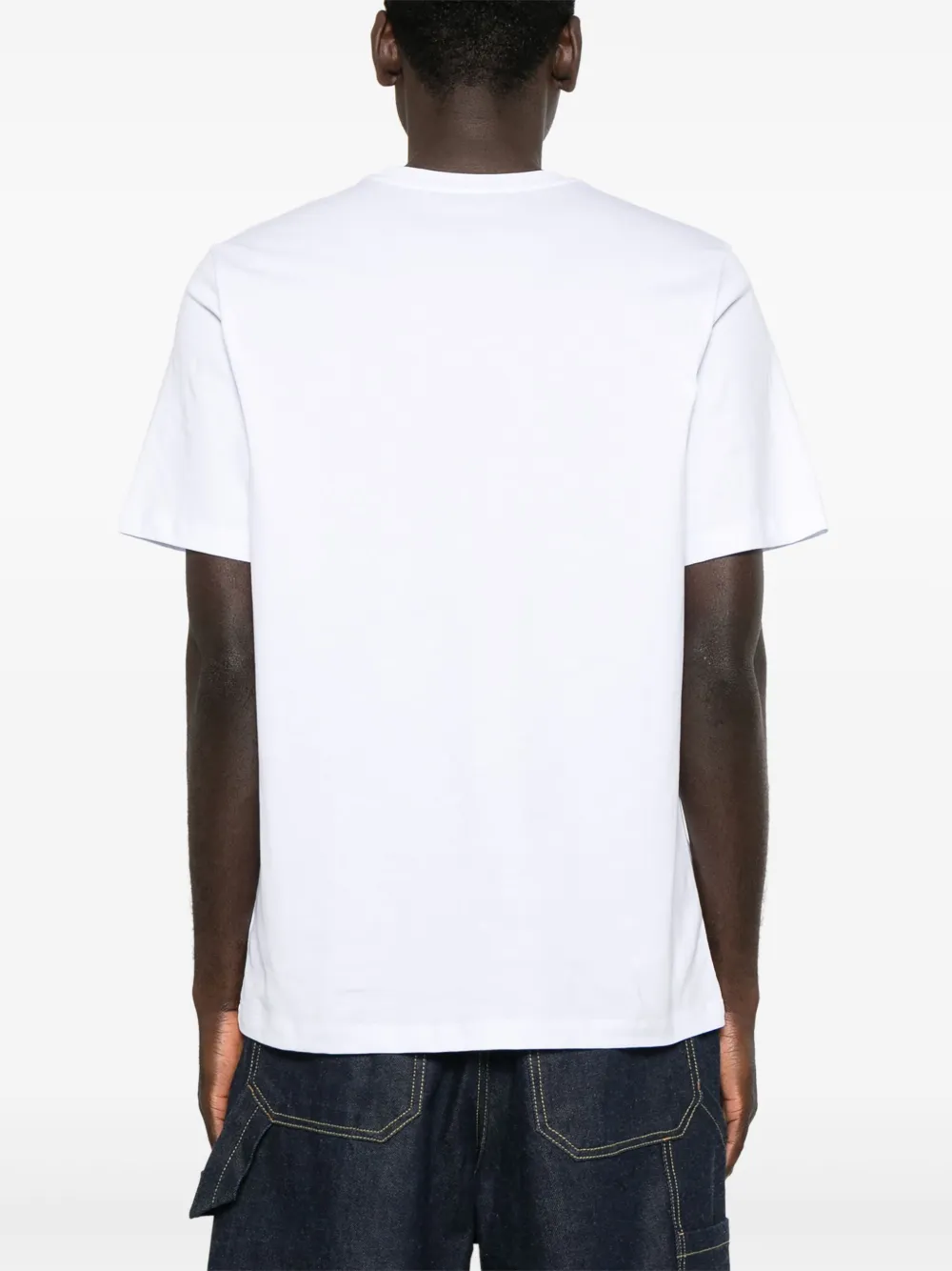 MSGM T-shirt met logoprint Wit