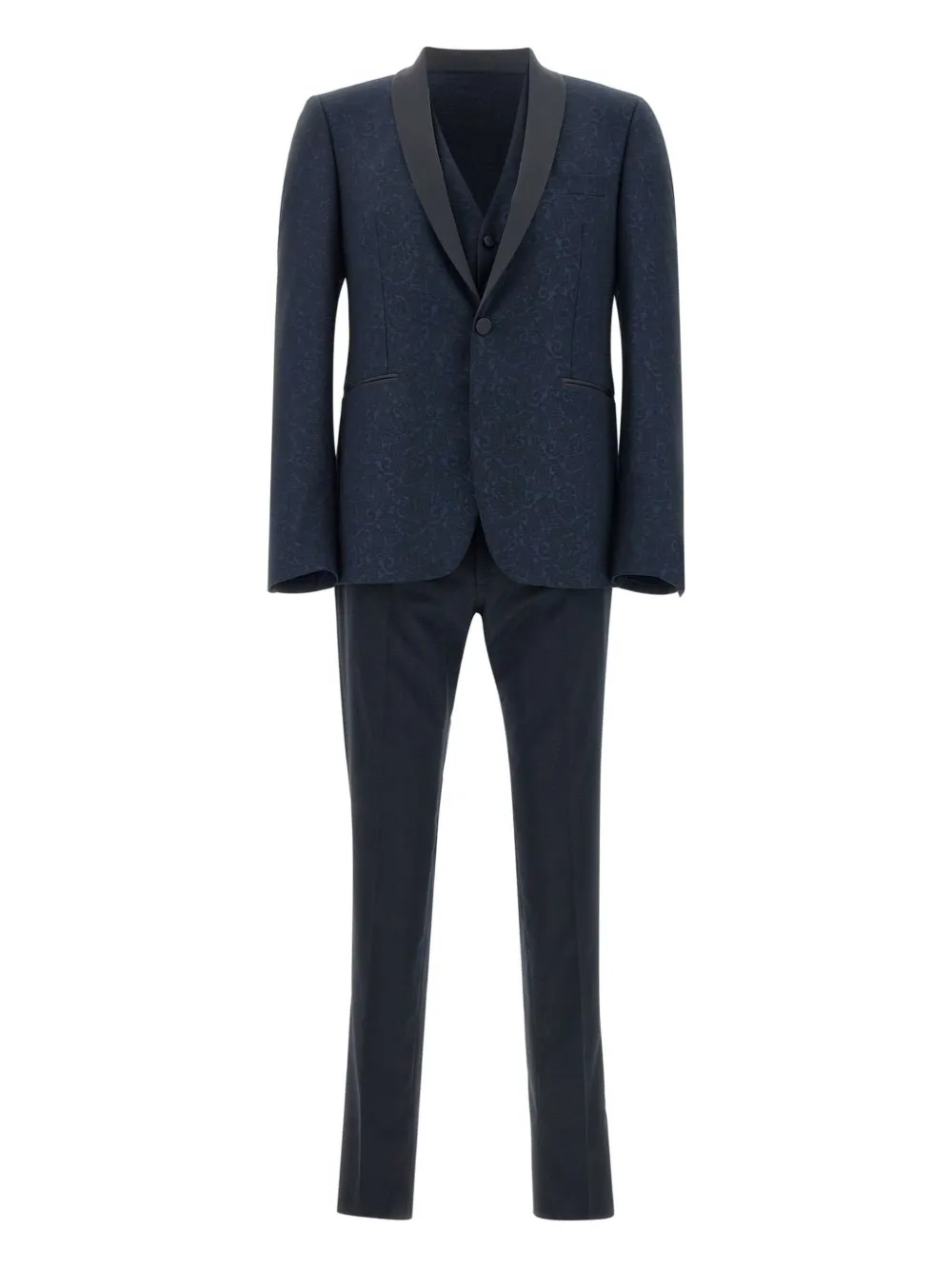 Tagliatore traje de tres piezas con botones | azul | Image 1