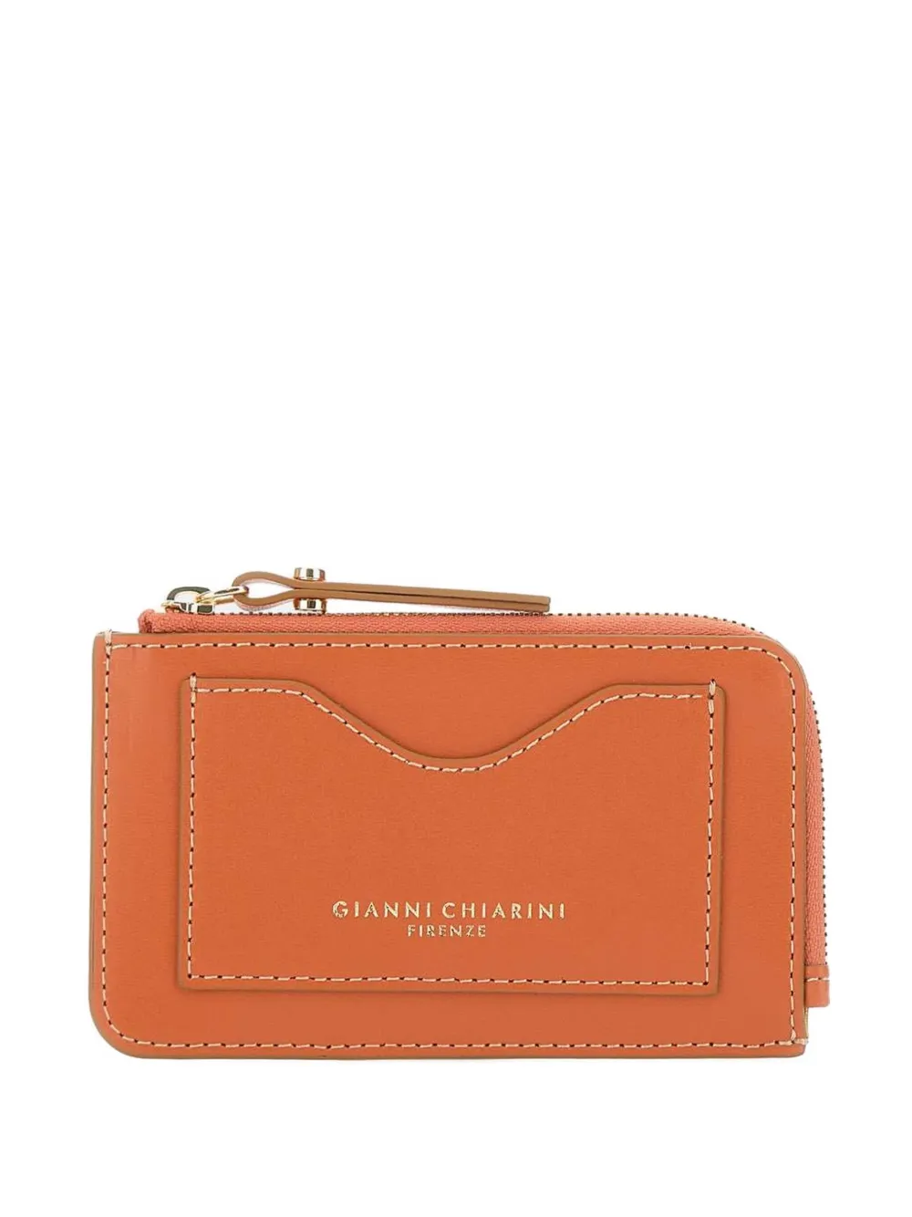 GIANNI CHIARINI cartera con compartimentos y cierre | naranja | Image 1