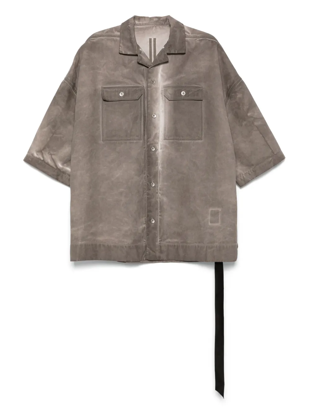 Rick Owens DRKSHDW Magnum Tommy overhemd Grijs