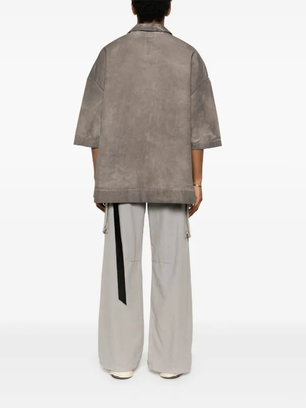 Rick Owens DRKSHDW Magnum Tommy シャツ | グレー | FARFETCH JP