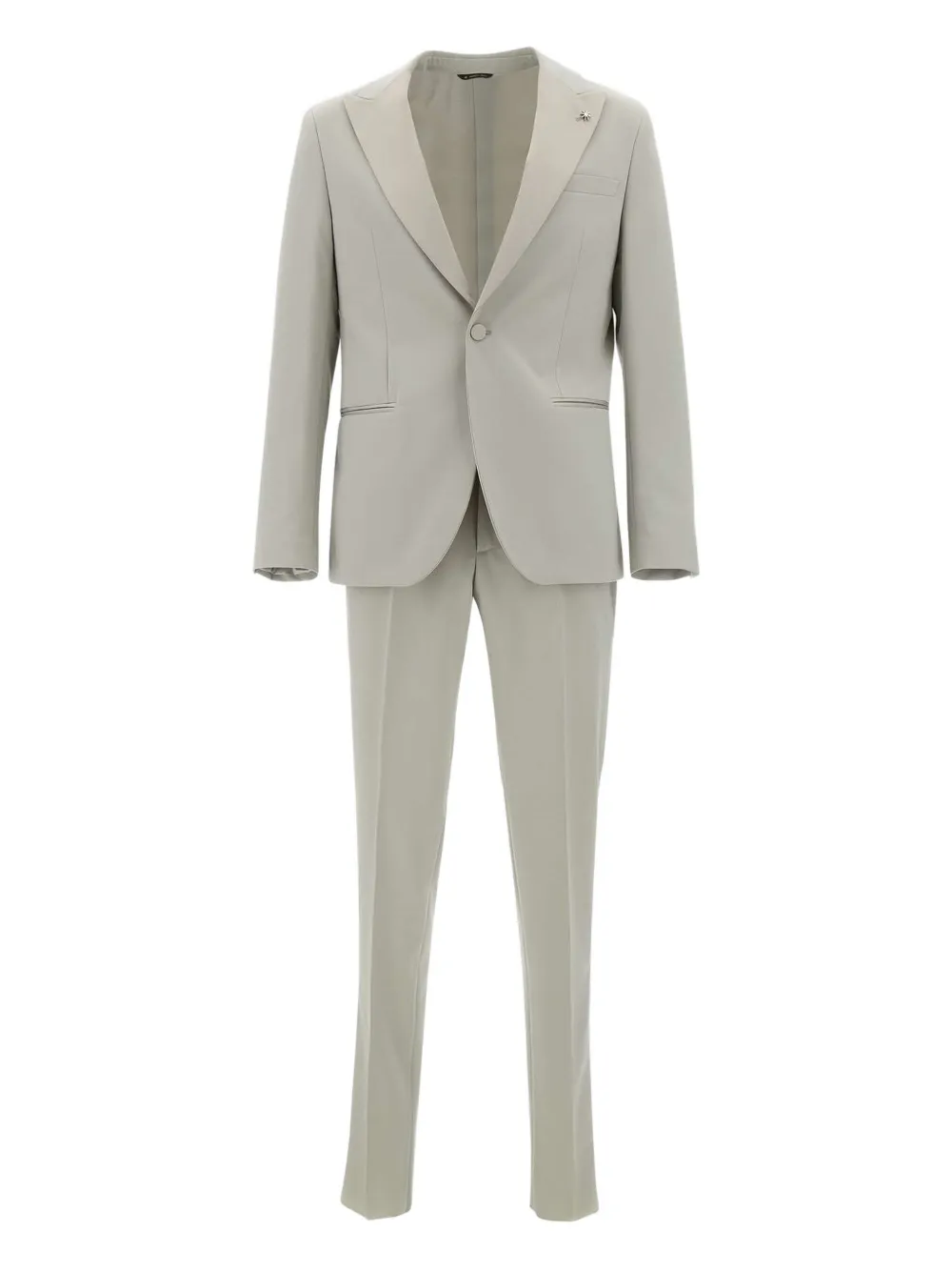 Manuel Ritz traje con botones | gris | Image 1