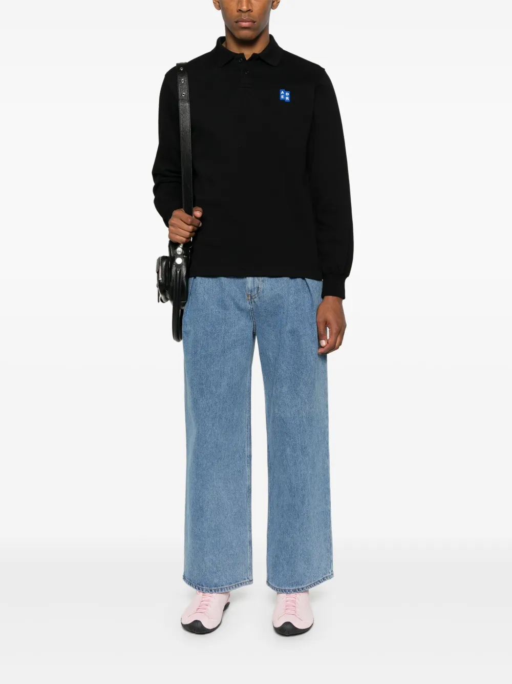 Ader Error logo-patch jeans | Straight-Leg Jeans | Image 2