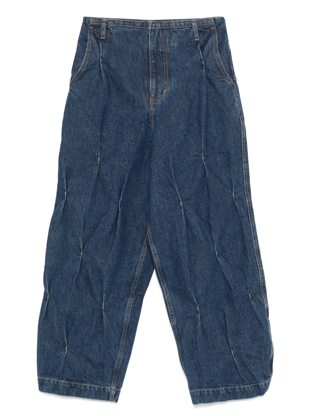Ader Error pleated jeans | Blue | Image 1
