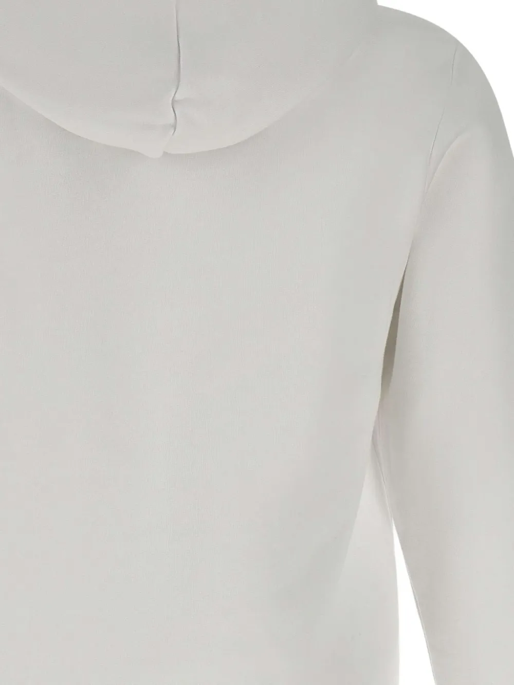 Lacoste Katoenen hoodie Wit