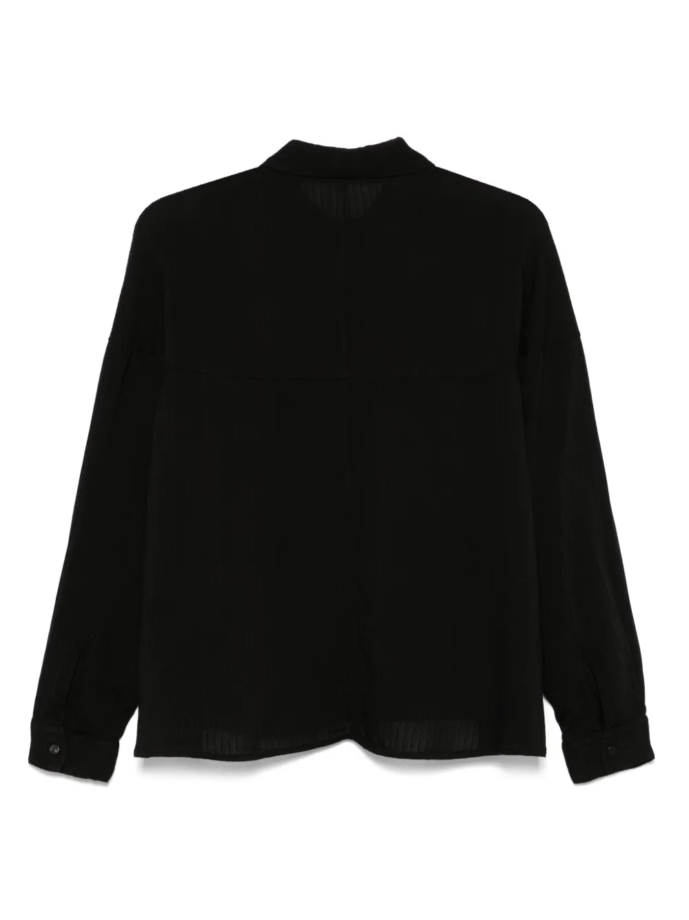 Transit Slim-fit blouse - Zwart