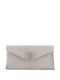 TWENTY FOURHAITCH Saturno clutch bag - Silver