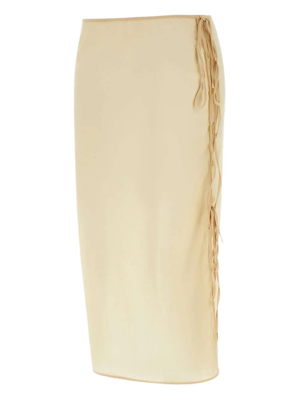 Low Classic Straight rok - Beige
