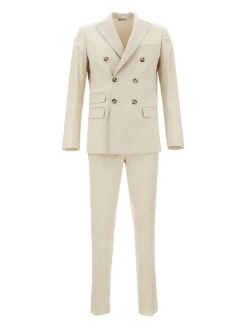 Ungaro mélange-effect suit