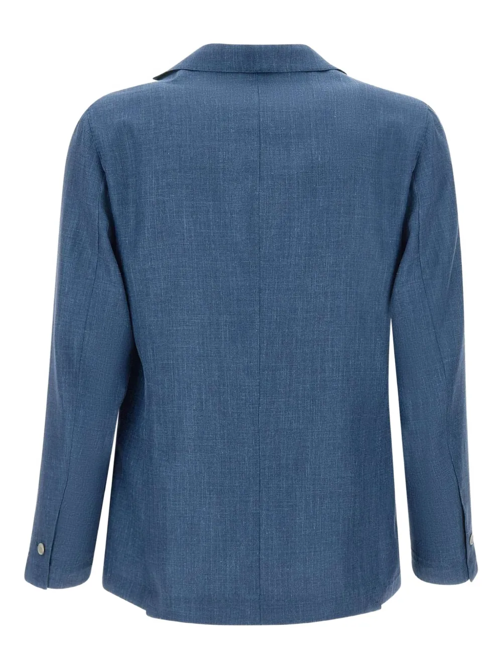 Barba Blazer met enkele rij knopen Blauw