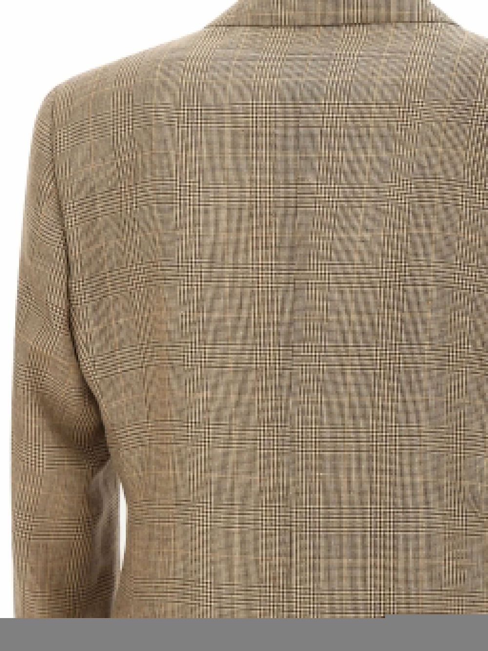 Lardini Blazer met pied-de-poule print Bruin