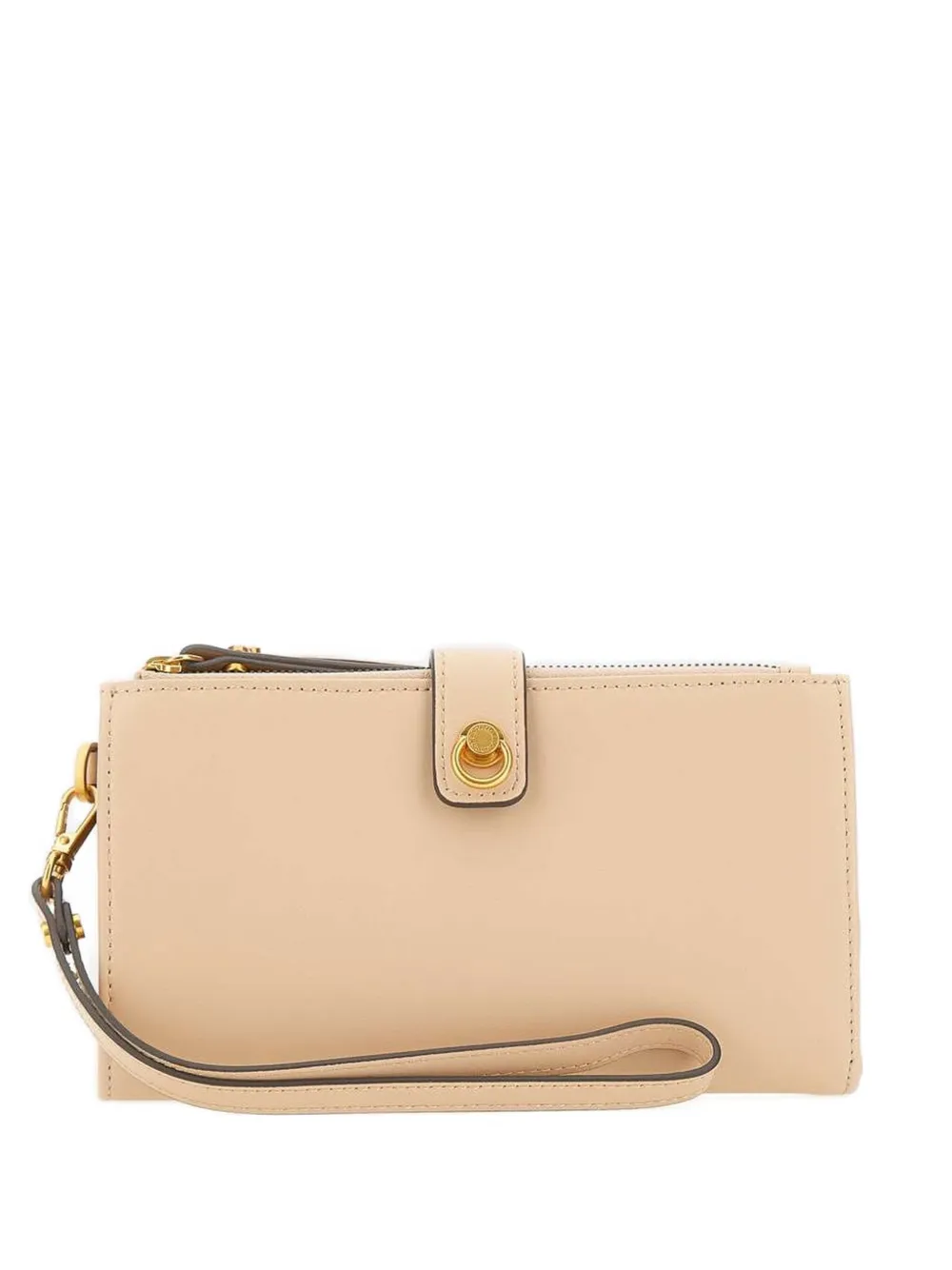 GIANNI CHIARINI Leren portemonnee Beige