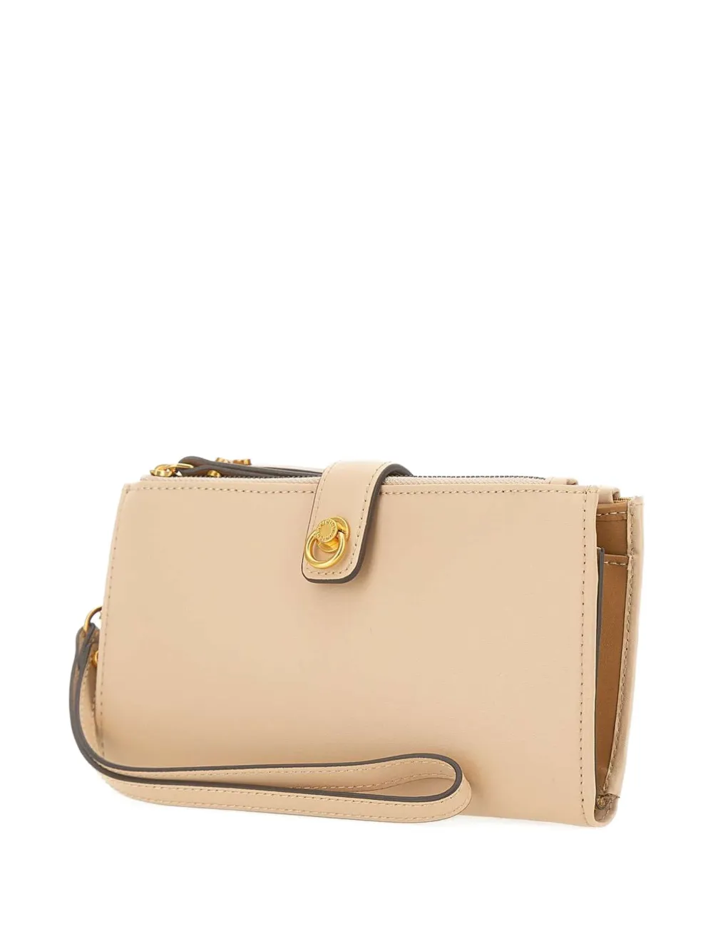 GIANNI CHIARINI Leren portemonnee Beige