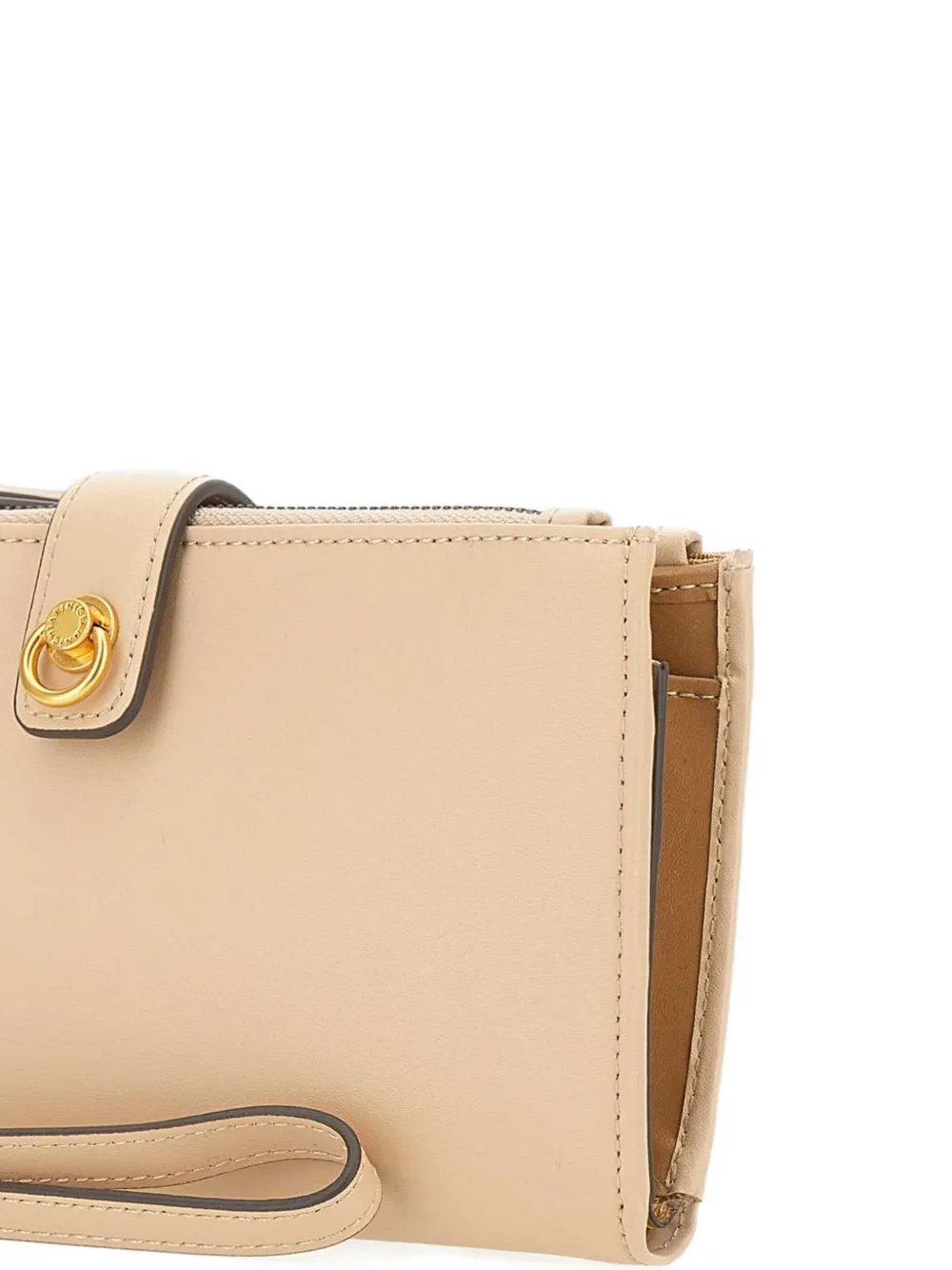 GIANNI CHIARINI Leren portemonnee Beige
