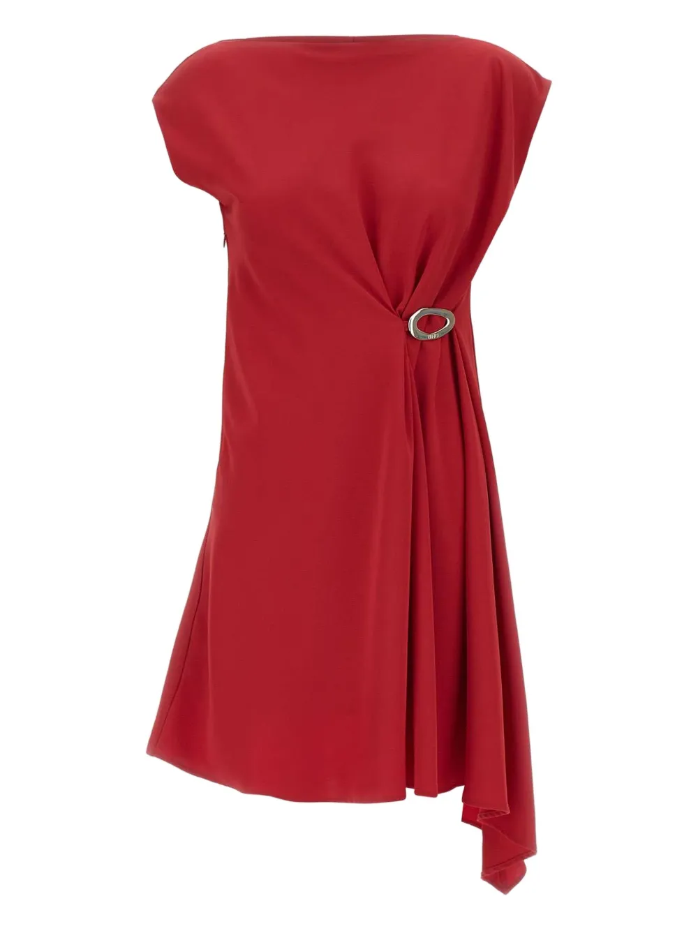 LIU JO robe courte à détails drapés | rouge | Image 1
