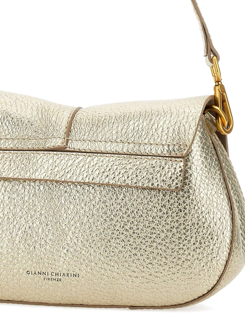 GIANNI CHIARINI Helena Round schoudertas Goud
