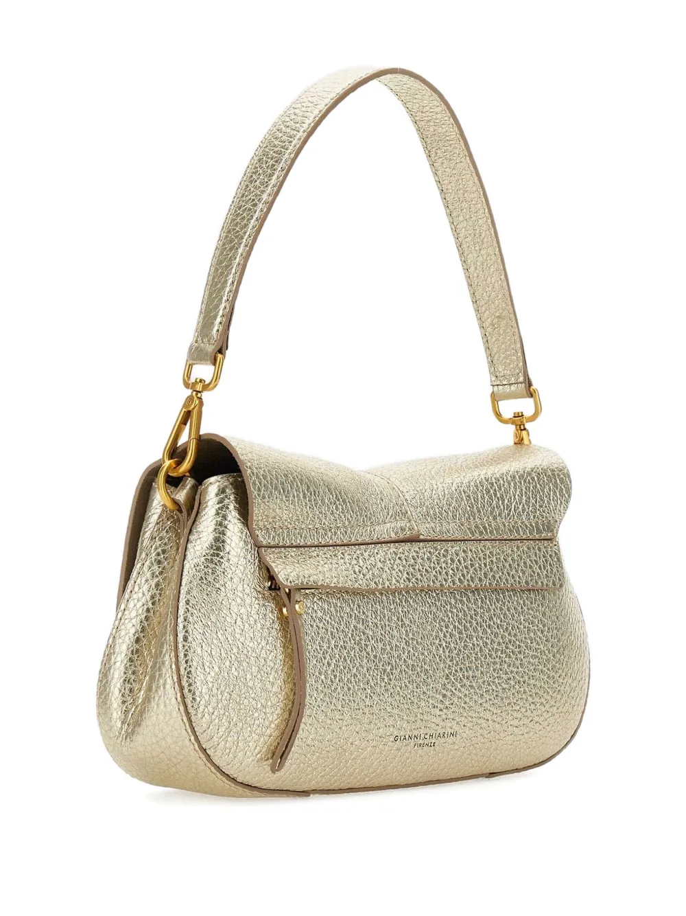 GIANNI CHIARINI Helena Round schoudertas Goud