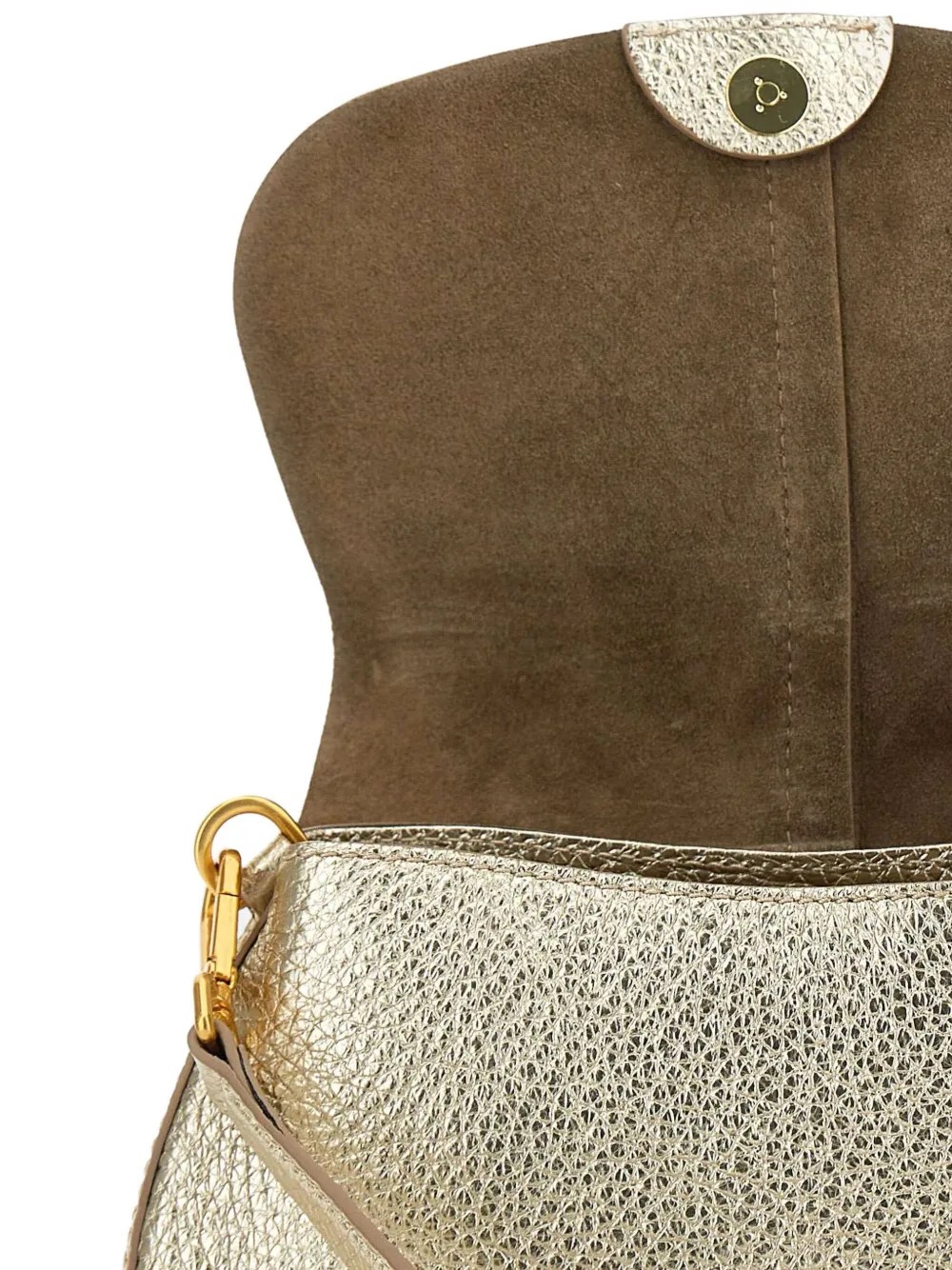 GIANNI CHIARINI Helena Round schoudertas Goud