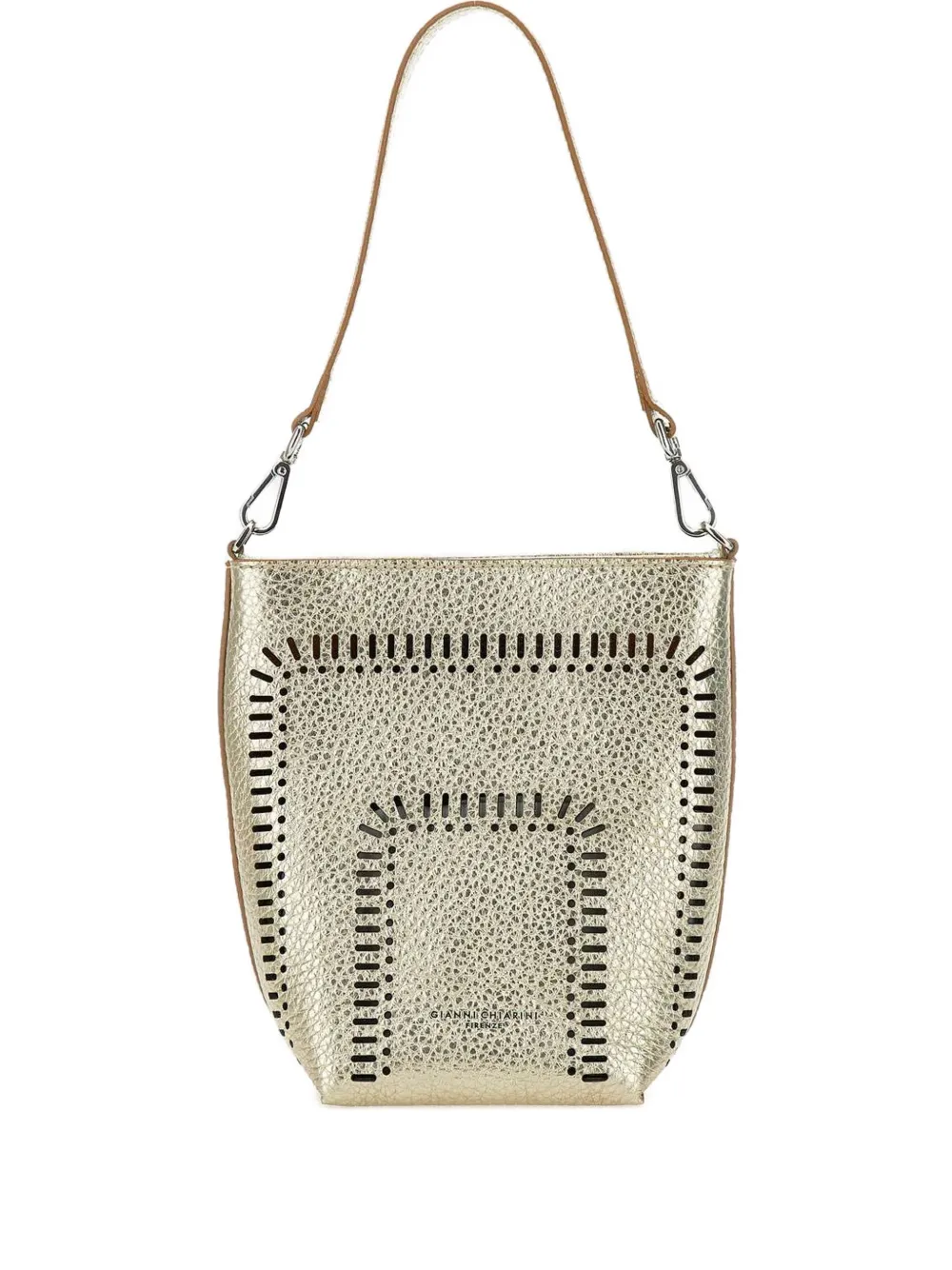 GIANNI CHIARINI Vanessa ハンドバッグ - ゴールドトーン GIANNI CHIARINI Vanessa ハンドバッグ - ゴールドトーン