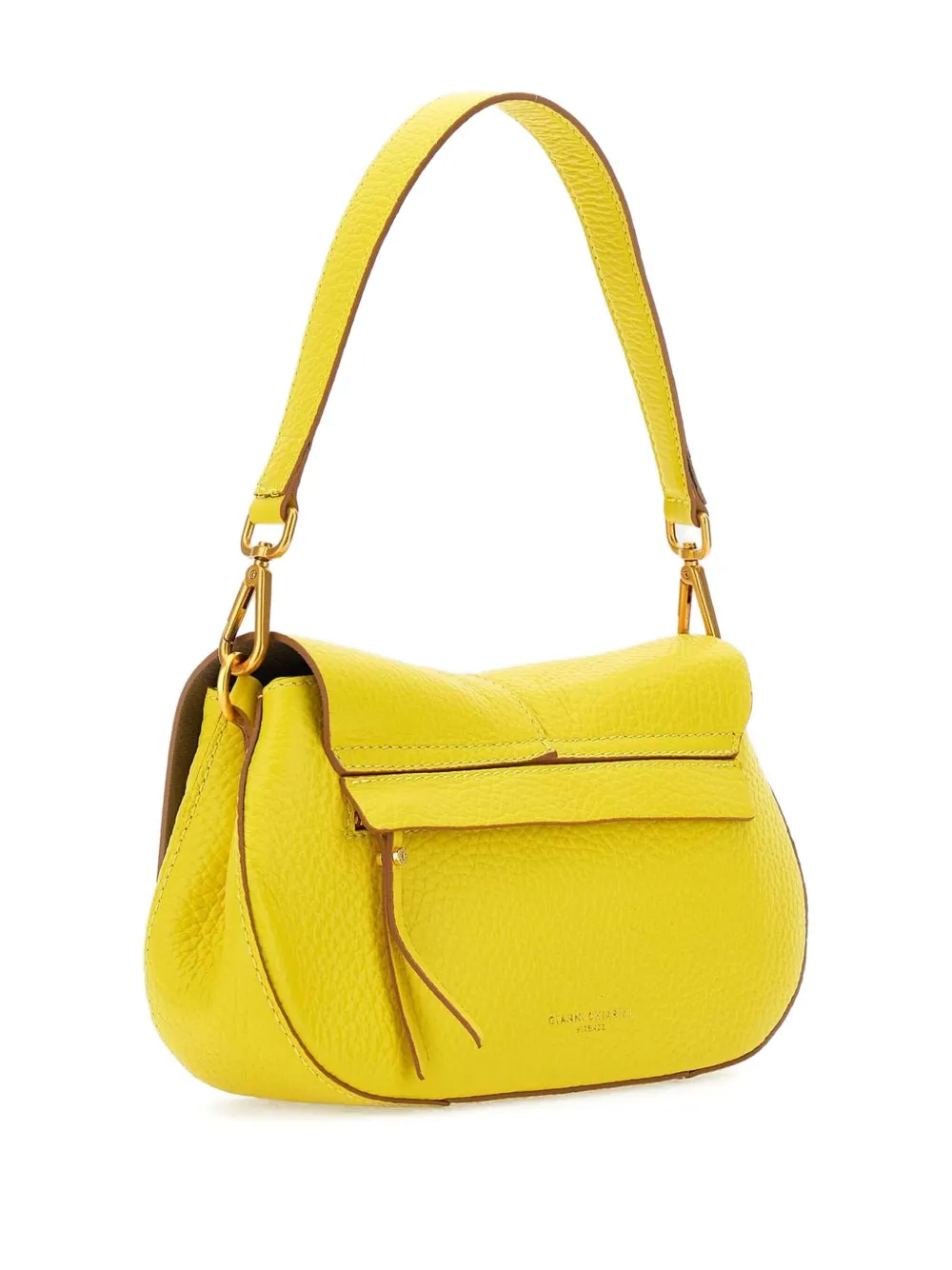 GIANNI CHIARINI Helena Round schoudertas Geel