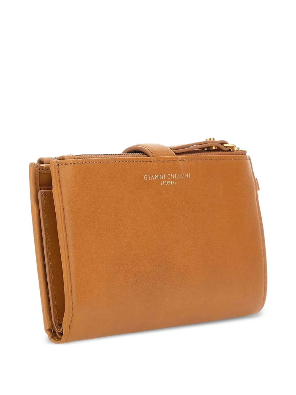 GIANNI CHIARINI Leren portemonnee Bruin