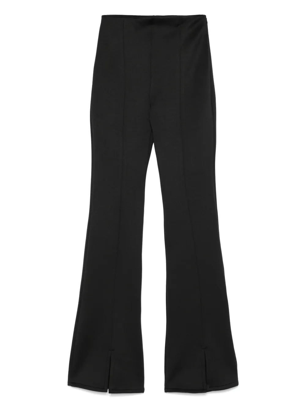 Alchemy high-rise flared trousers Zwart