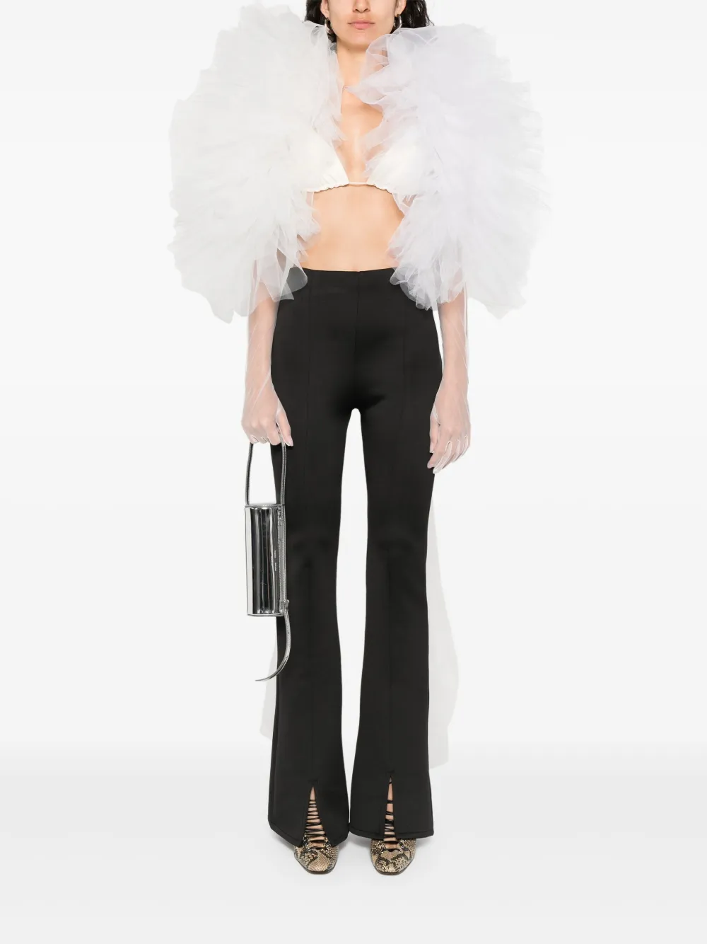 Alchemy High rise flared broek - Zwart