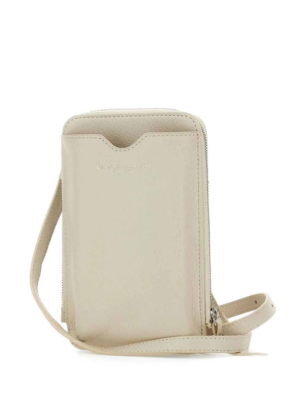 GIANNI CHIARINI Leren portemonnee Beige