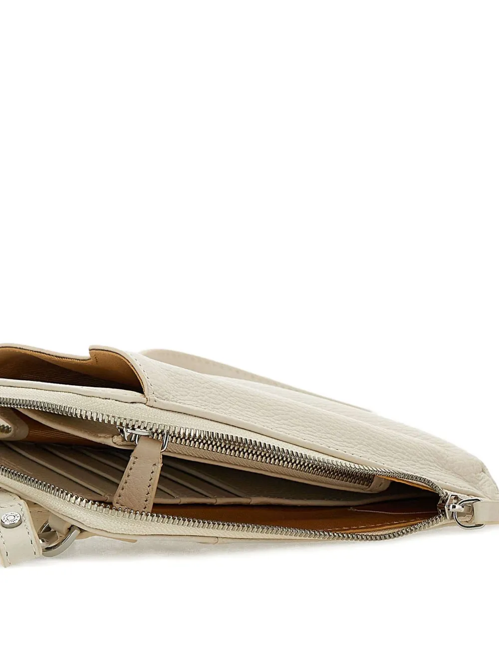 GIANNI CHIARINI Leren portemonnee Beige