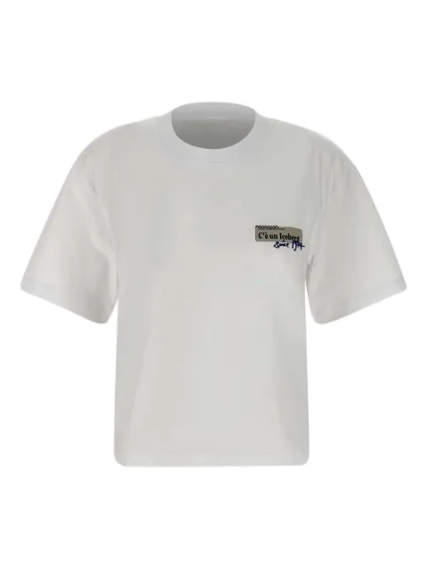 Iceberg playera de algodón