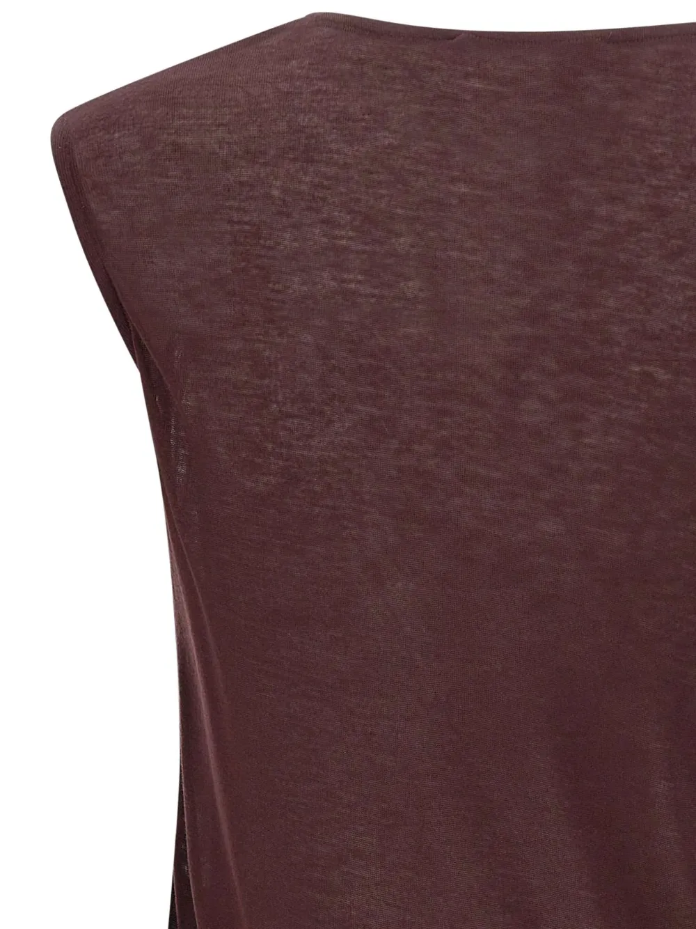 Victoria Beckham Top met geknoopt detail Bruin