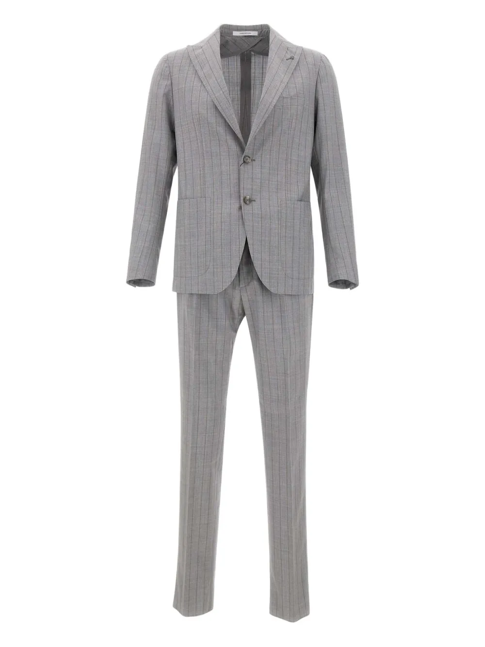 Tagliatore pinstriped suit | Grey | Image 1