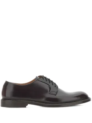 Common Projects レザーダービーシューズ | ブラック | FARFETCH JP