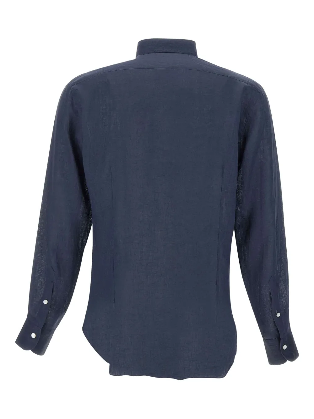 Barba Linnen overhemd Blauw