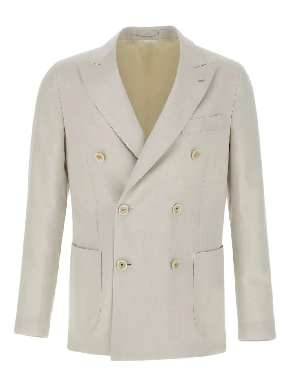 Lardini blazer con solapas de pico | neutro | Image 1