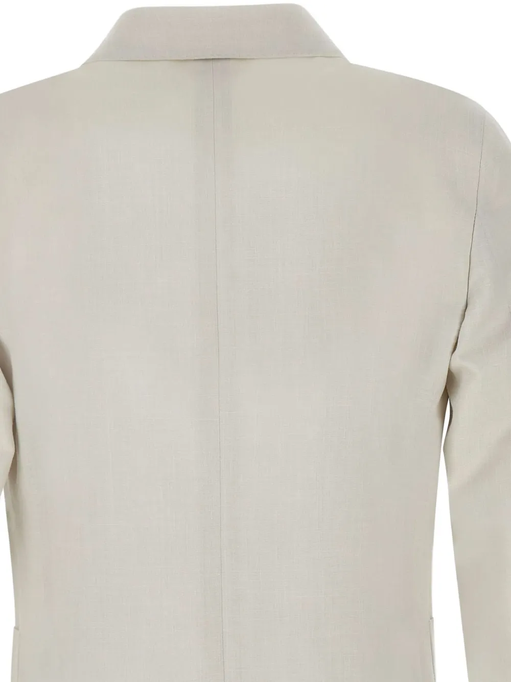 Lardini Blazer met puntige revers Beige