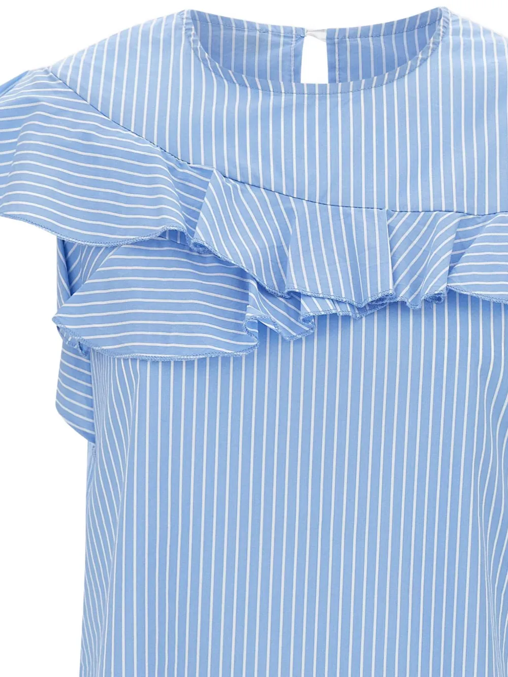 kaos Gestreepte spencer Blauw