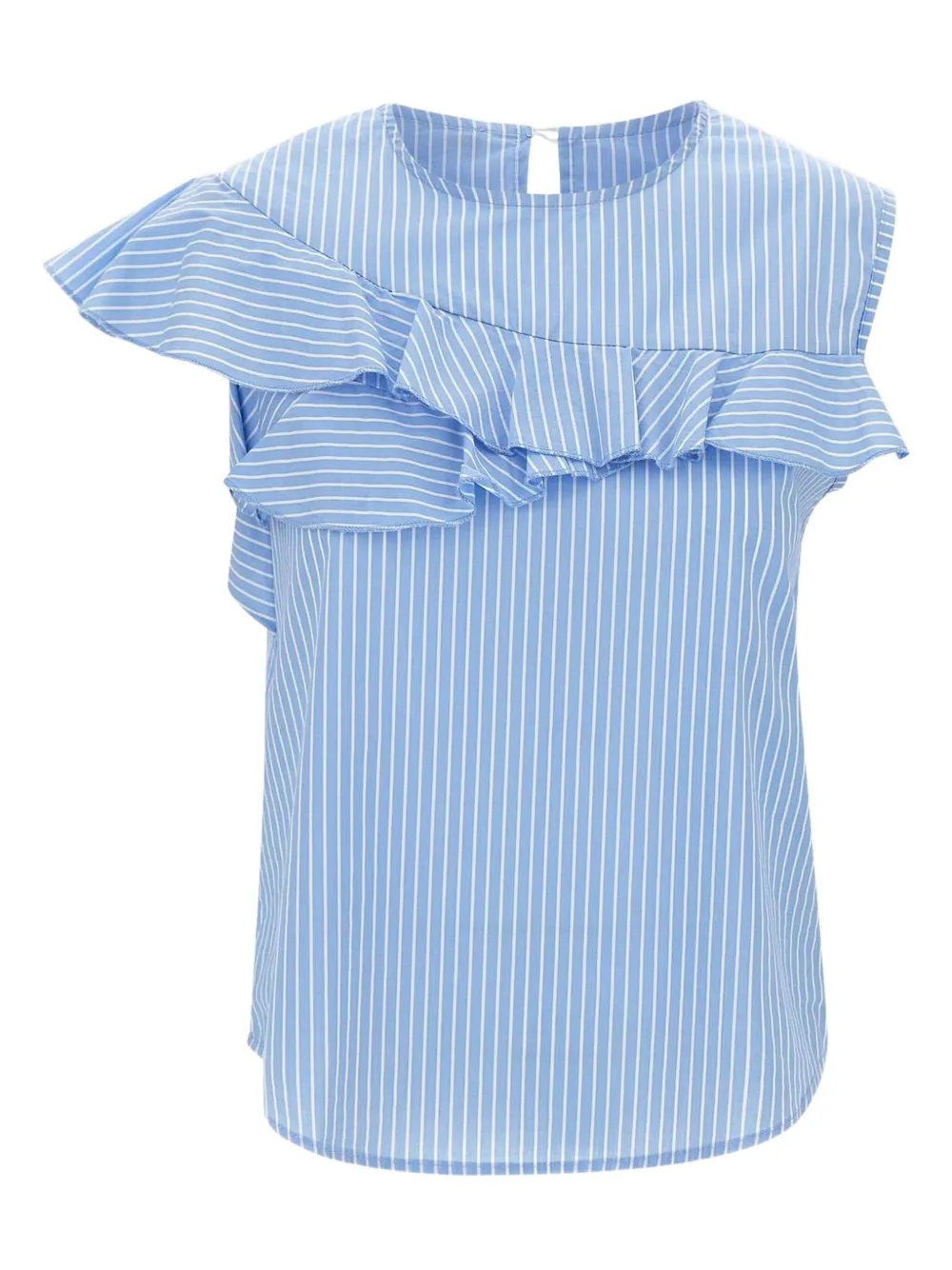striped vest