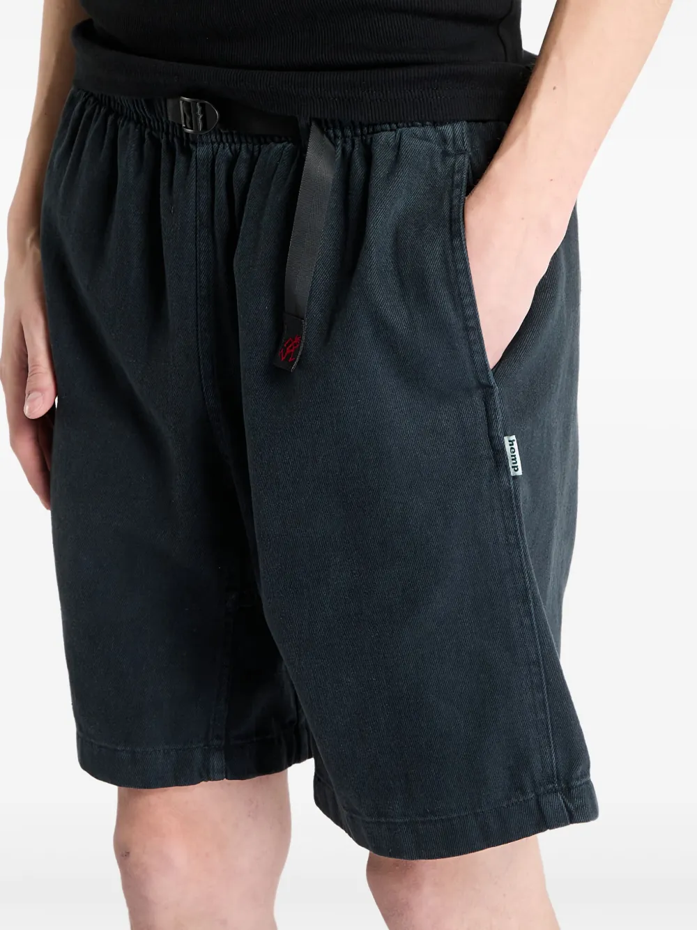 Gramicci Shorts met gespsluiting Zwart