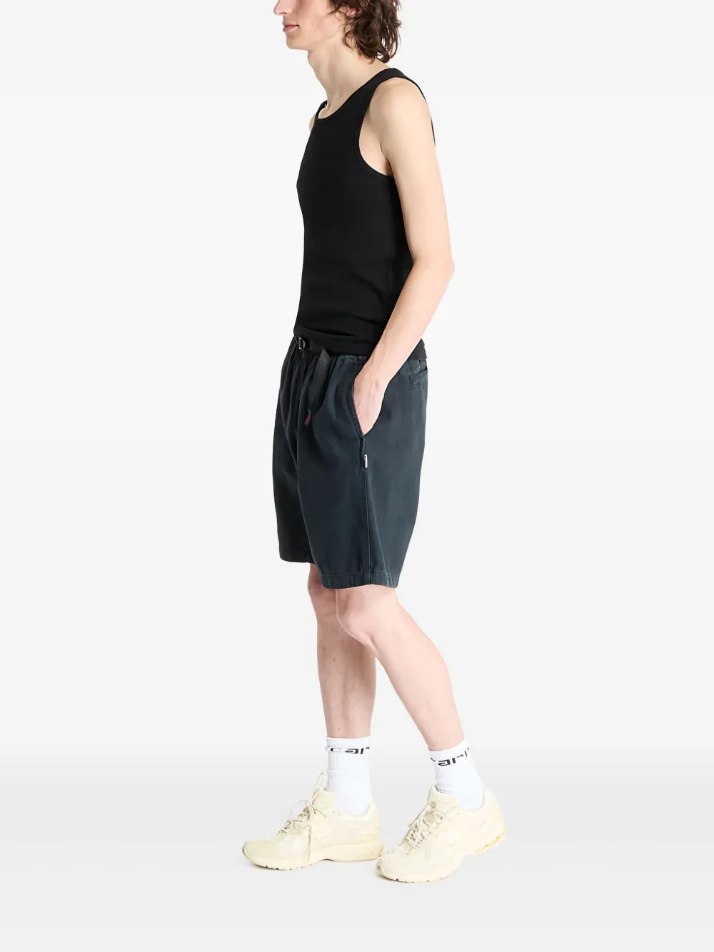 Gramicci Shorts met gespsluiting Zwart