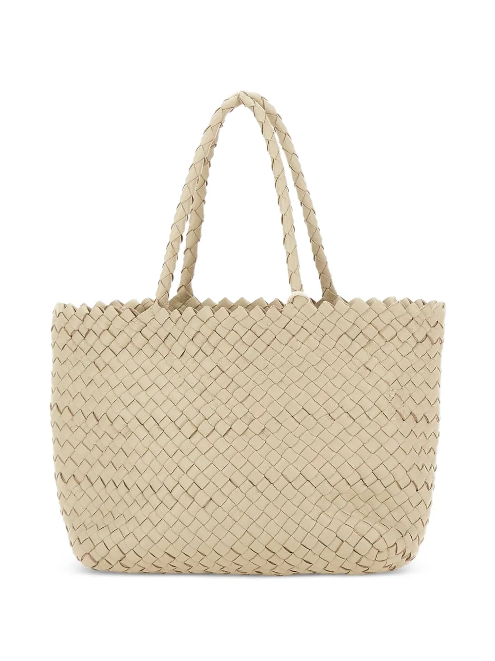 DRAGON DIFFUSION Leren shopper Beige