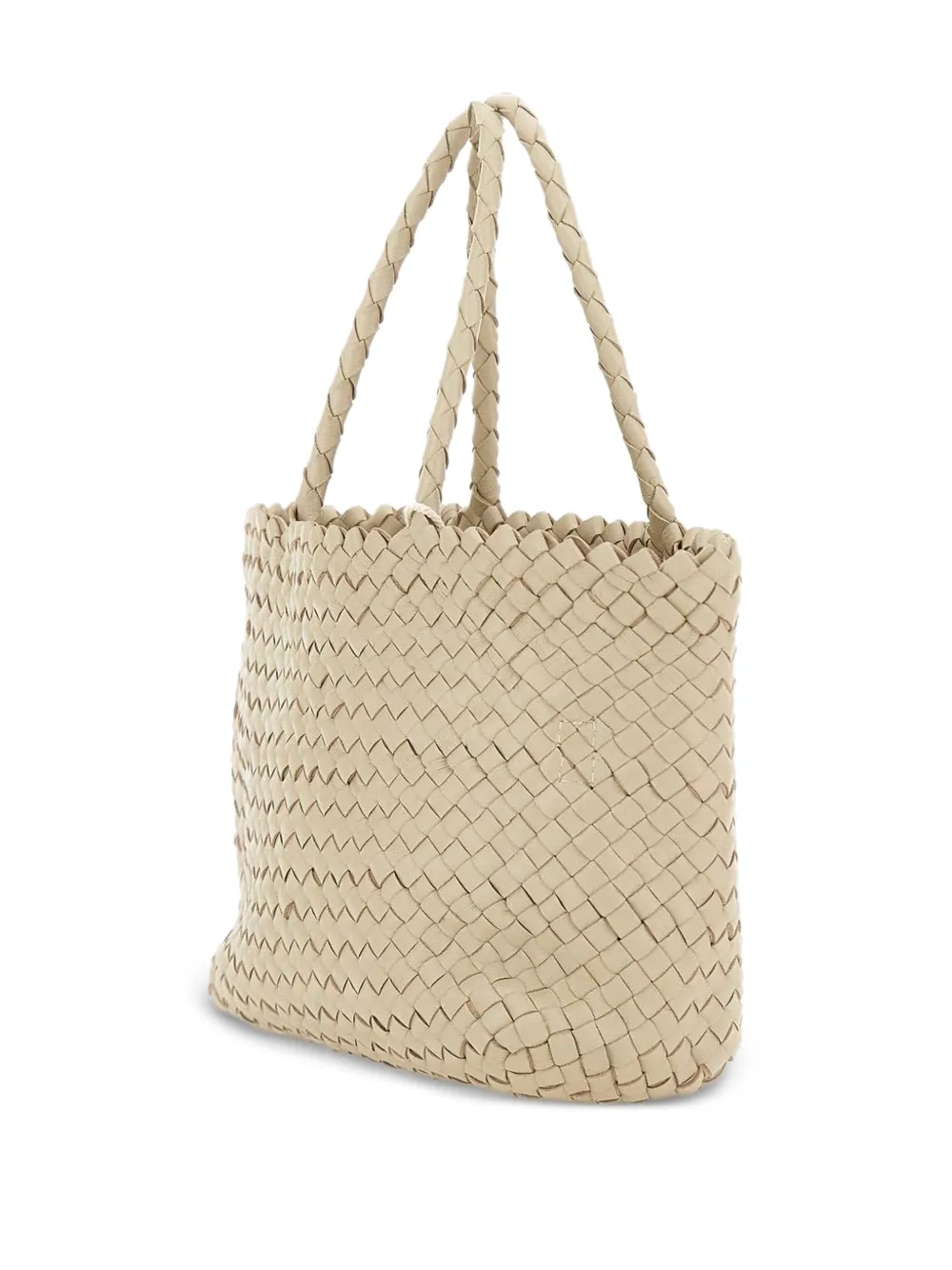 DRAGON DIFFUSION Leren shopper Beige
