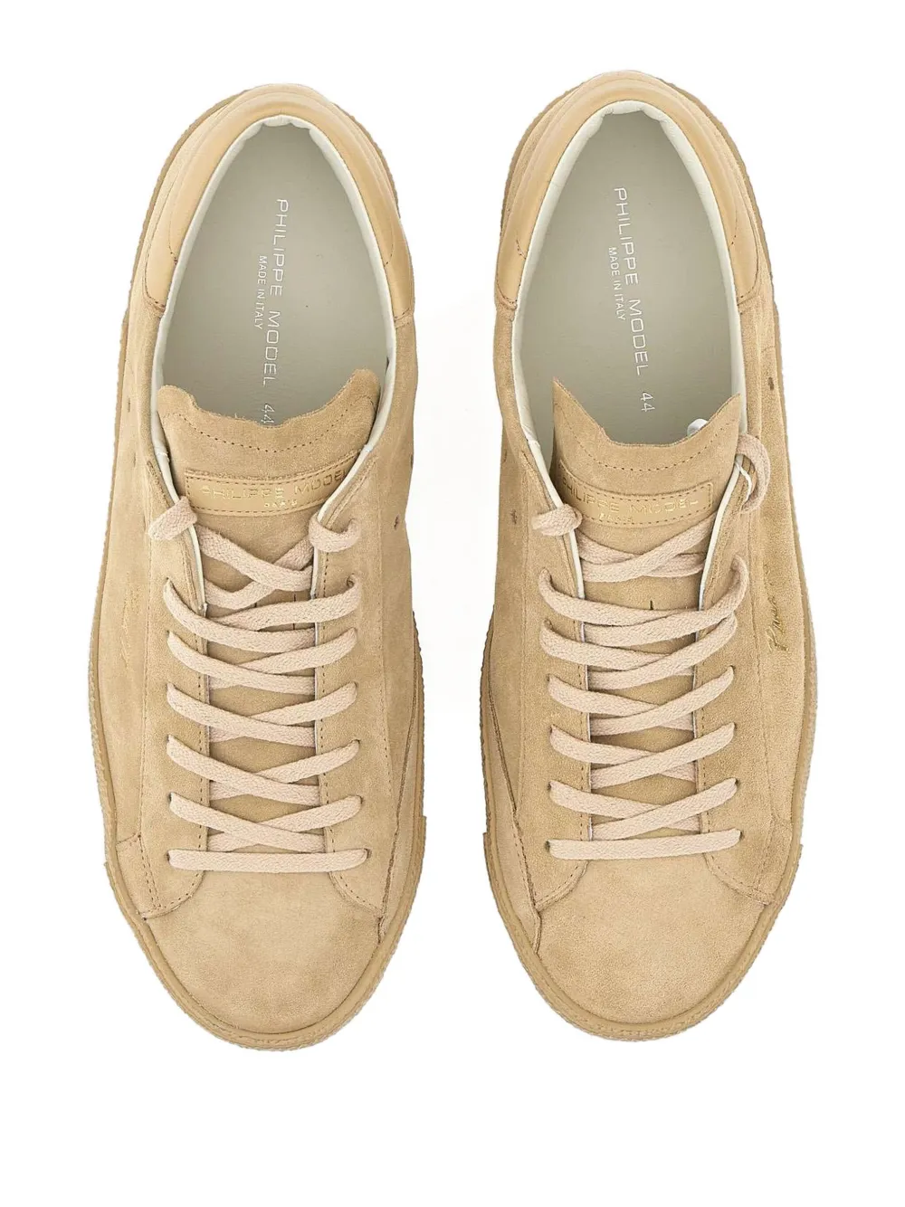 Philippe Model Paris Daim 70 sneakers Bruin
