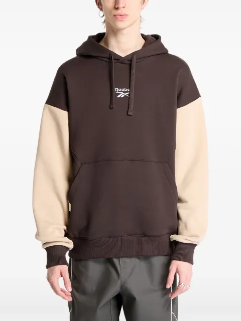 Reebok hoodie con diseño de dos tonos
