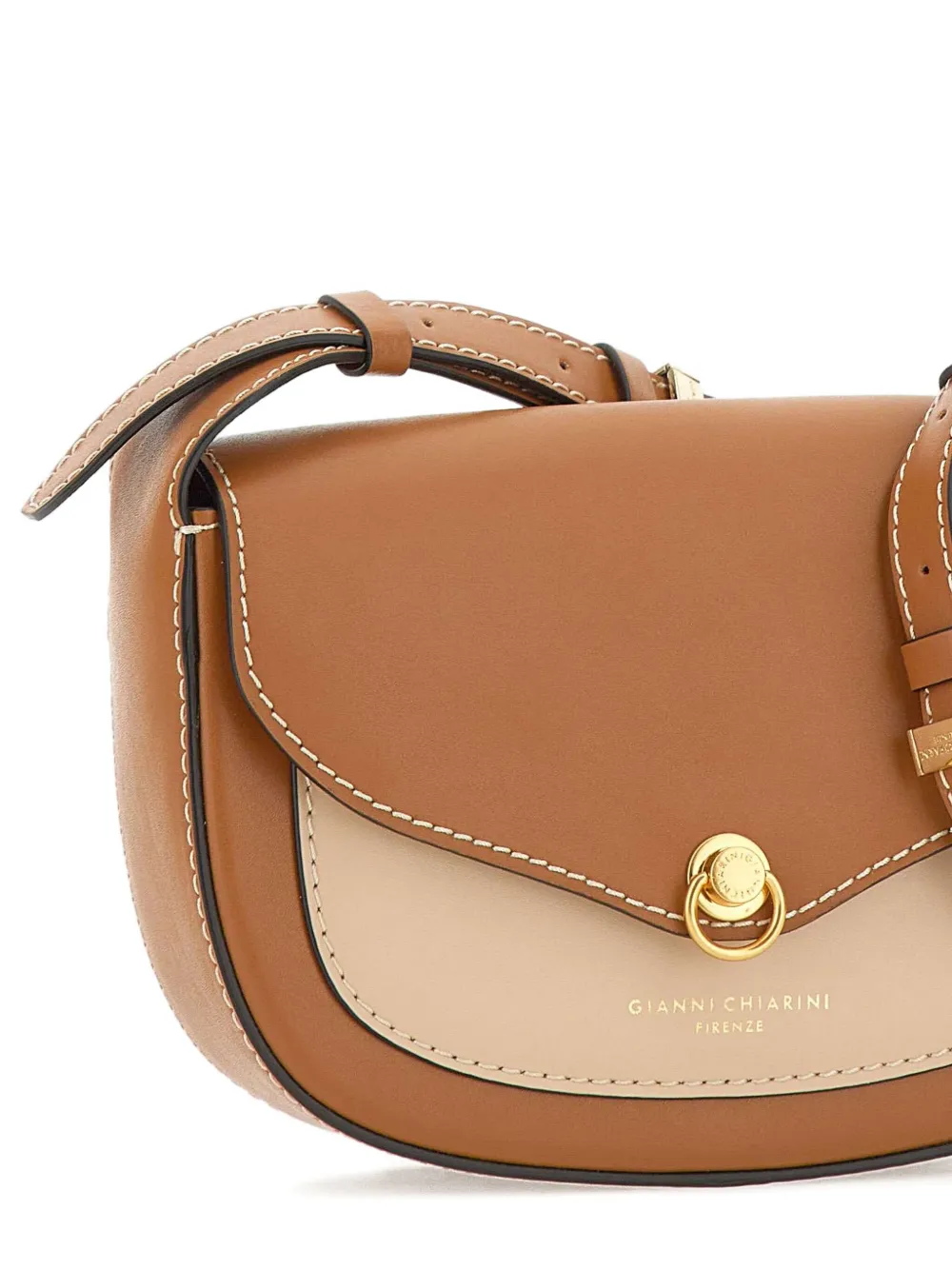 GIANNI CHIARINI Isa schoudertas Bruin